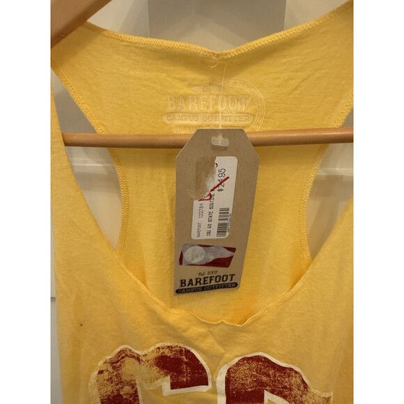 NEW Women’s Barefoot Iowa State Cyclones University Cheer Tank Top Size Small - Picture 3 of 4